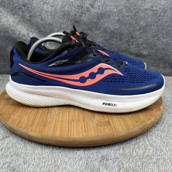 Saucony Ride 15 Shoes Mens Size 9.5 Wide Running PWRRUN FormFit S20730-16 - Picture 1 of 9
